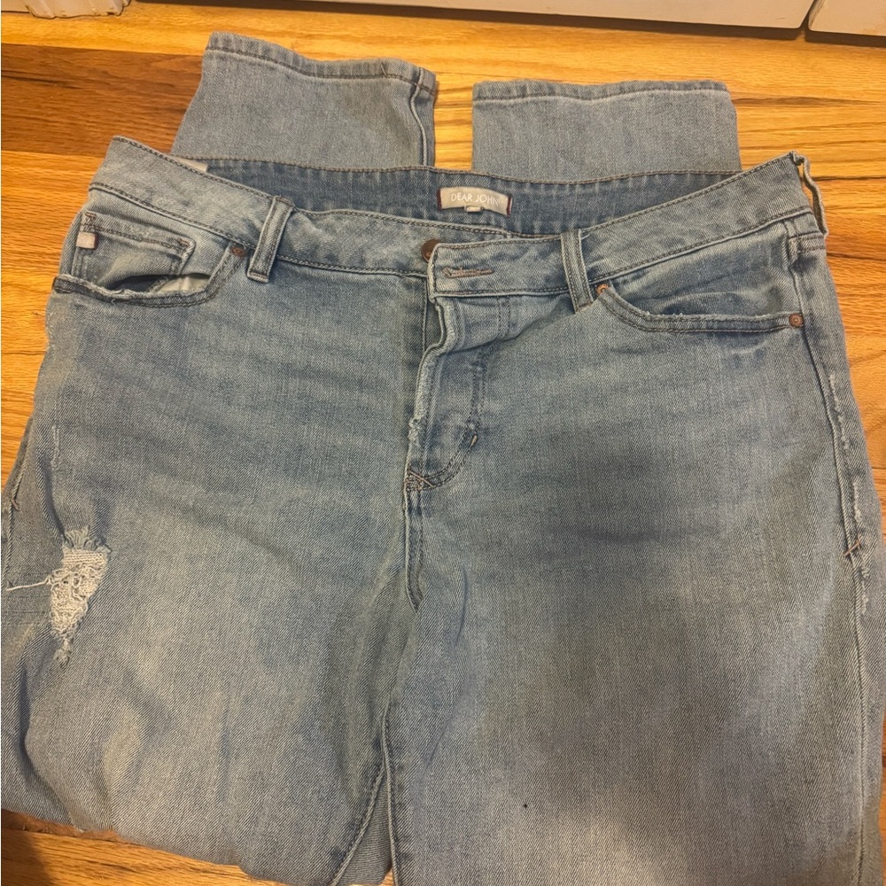 Dear John High Rise Blue Jeans